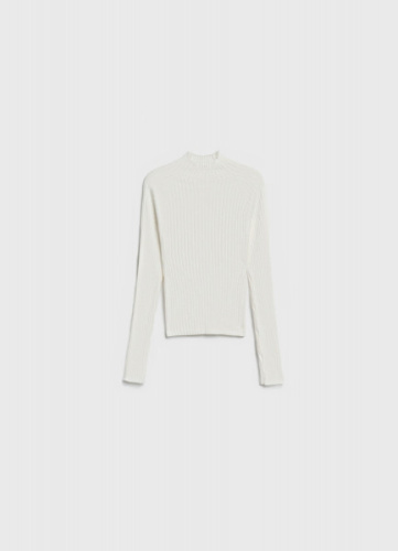 Вязаный джемпер для девочек, Белый