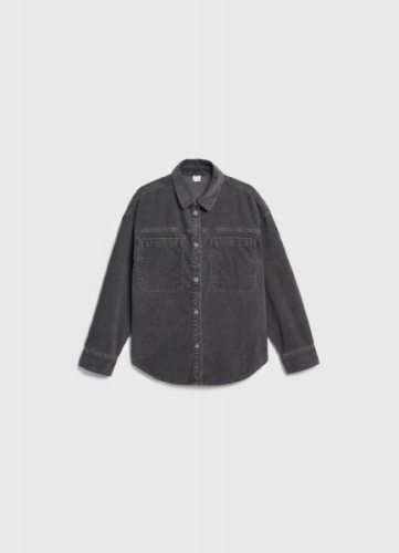 Вельветовая рубашка для девочек, Серый