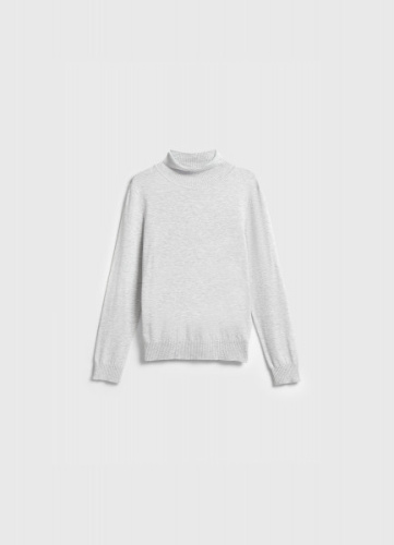 Вязаная водолазка для мальчиков, Серый