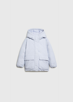 Утеплённая куртка для девочек, Серый