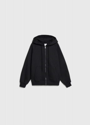 Толстовка на молнии для девочек, Черный