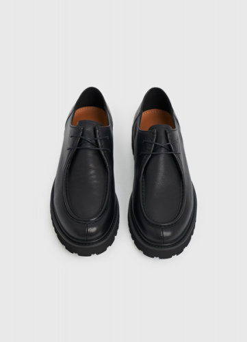 Ботинки из натуральной кожи, Черный