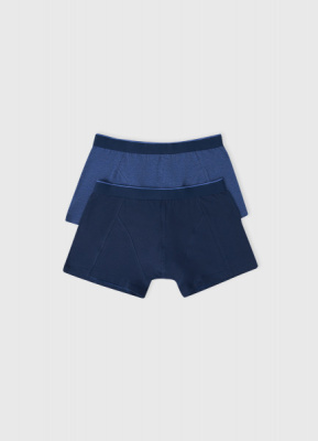 Трусы-транки, 2 шт., Синий