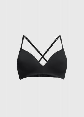 Бюстгальтер с формованными чашками, Черный