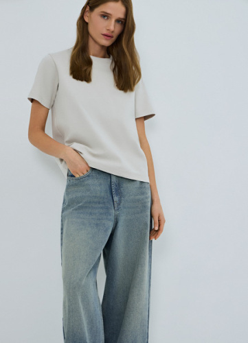 Базовая футболка, Бежевый