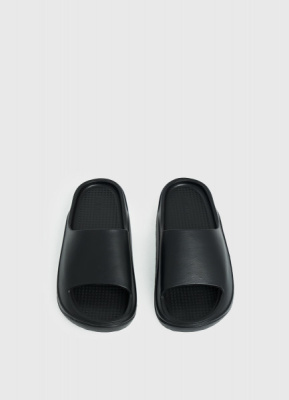 Шлёпанцы на объёмной подошве, Черный