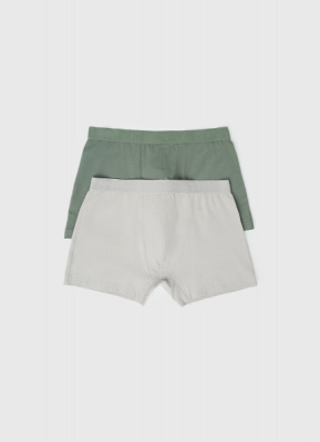 Трусы-транки, 2 шт., Зеленый