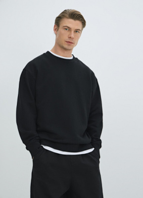 Базовый свитшот, Черный