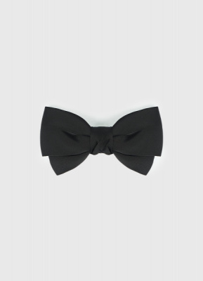 Заколка-бант для волос для девочек, Черный