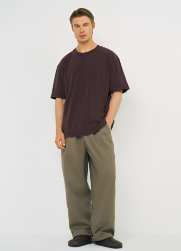 Футболка из хлопка, Фиолетовый