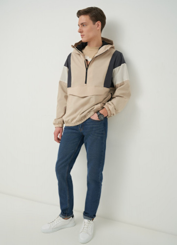 Зауженные джинсы, Синий