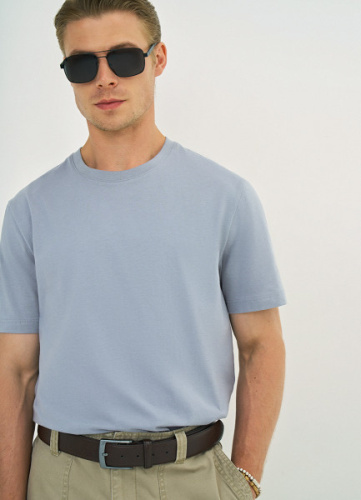 Базовая футболка, Голубой