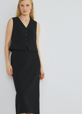 Классический жилет, Черный