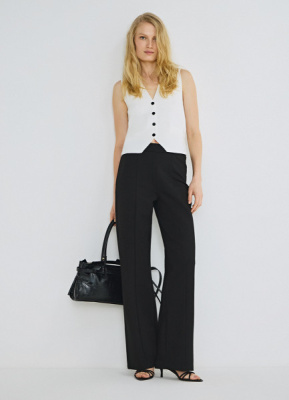 Треггинсы прямого силуэта, Черный