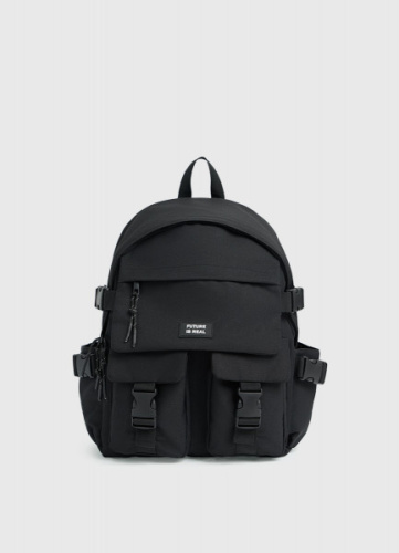 Рюкзак из канваса для мальчиков, Черный