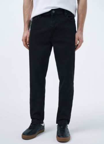 Базовые узкие джинсы, Черный