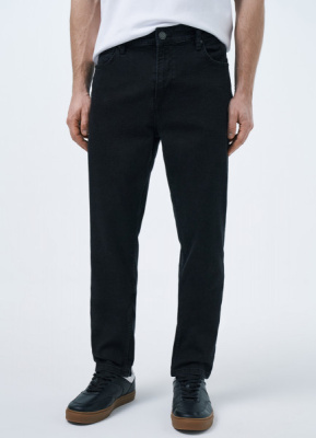 Базовые узкие джинсы, Черный