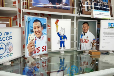 В Борогонцах открылась выставка «Спортивная слава Усть-Алданского улуса» /   Усть-Алданский Республика Саха (Якутия)