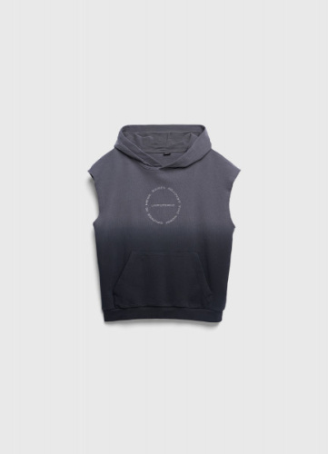 Худи без рукавов для мальчиков, Серый
