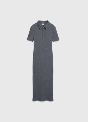 Трикотажное платье для девочек, Серый