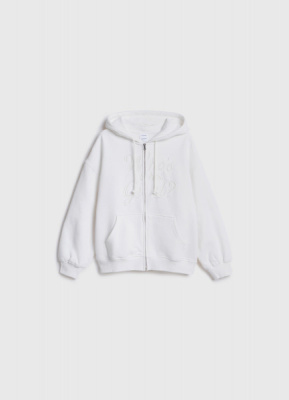 Толстовка для девочек, Белый