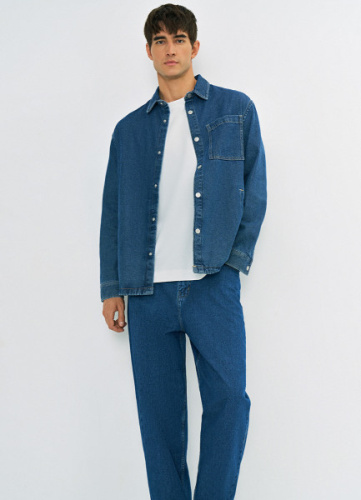 Свободные джинсы Baggy, Синий