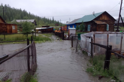 До 27 увеличилось количество подтопленных дворов в селе Себян-Кюель /    