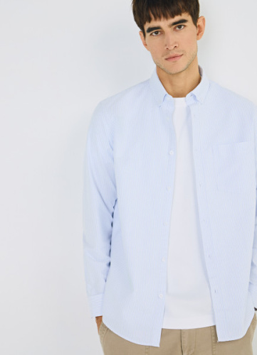 Классическая рубашка, Голубой