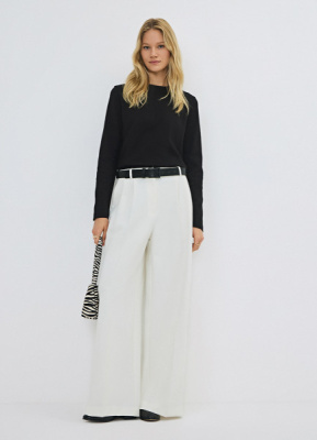 Базовый лонгслив, Черный