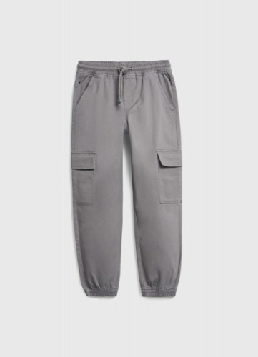 Брюки с карго-карманами для мальчиков, Серый