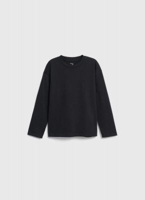 Лонгслив для мальчиков, Черный