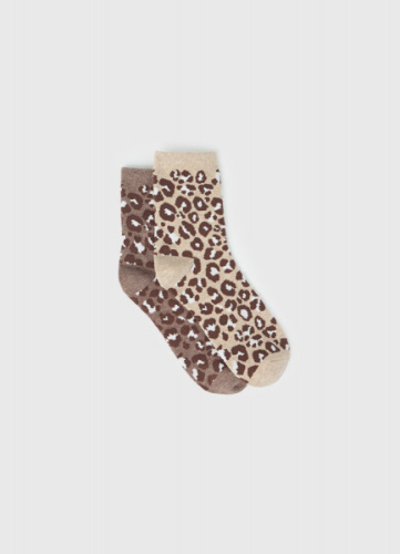 Носки для девочек, 2 пары, Бежевый