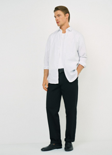 Брюки из твила, Черный