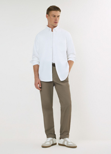 Брюки со съёмным ремнём, Коричневый