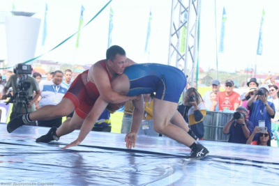 Борцы Усть-Алдана выиграли общекомандный зачет на Спортивных играх народов Якутии /    Республика Саха (Якутия)