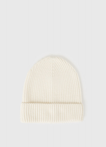 Вязаная шапка для девочек, Белый