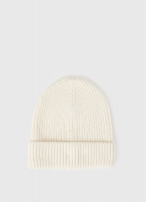 Вязаная шапка для девочек, Белый