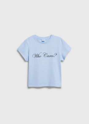 Футболка для девочек, Голубой