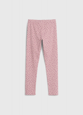 Легинсы с принтом для девочек, Оранжевый