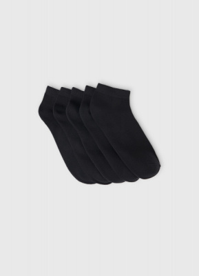 Носки для мальчиков, 5 пар, Черный