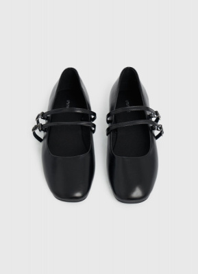 Балетки для девочек, Черный