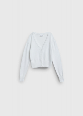 Кардиган для девочек, Белый