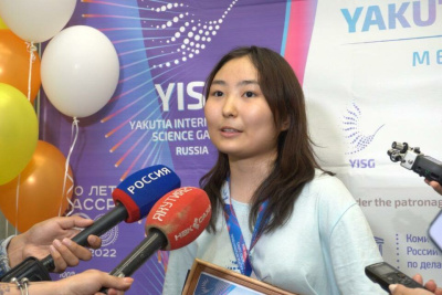 Ирина Слепцова представила на МИИ проект о популяризации палеонтологии в Якутии /    Республика Саха (Якутия)