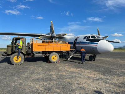 Более двух тонн продуктов отправили в пострадавший от дождевого паводка Верхоянский район /   Верхоянский 