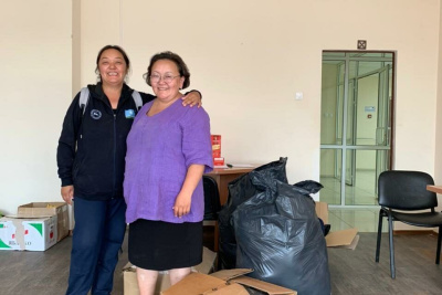 В штабе гуманитарной помощи рассказали, как и чем помочь пострадавшим от паводка /    