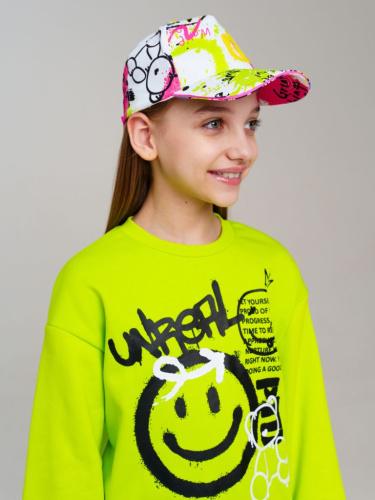 Кепка текстильная для девочек