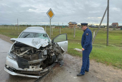 Два подростка погибли в ДТП в селе Хатассы Якутска / ЯСИА   