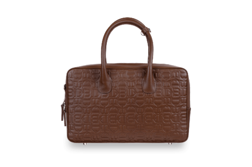 Топ-Хэндл Dreams с тиснением Brown