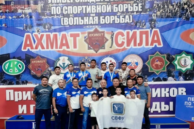 Борцы СВФУ показали лучшие результаты среди вузов России на Универсиаде /    