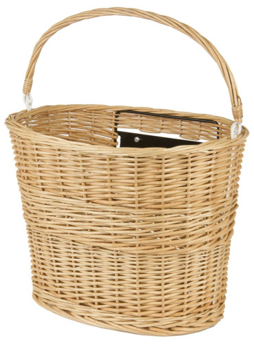 Корзина плетеная передняя быстросъемная ACME M-Wave (бежевый)